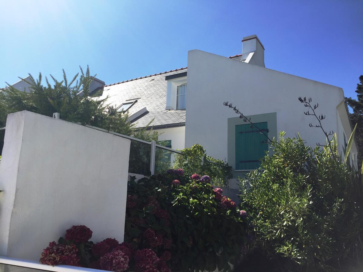 Maison De Vacances De 56 M2 Dans Residence Avec Piscine Chauffee Proche Plages Locmaria Bagian luar foto