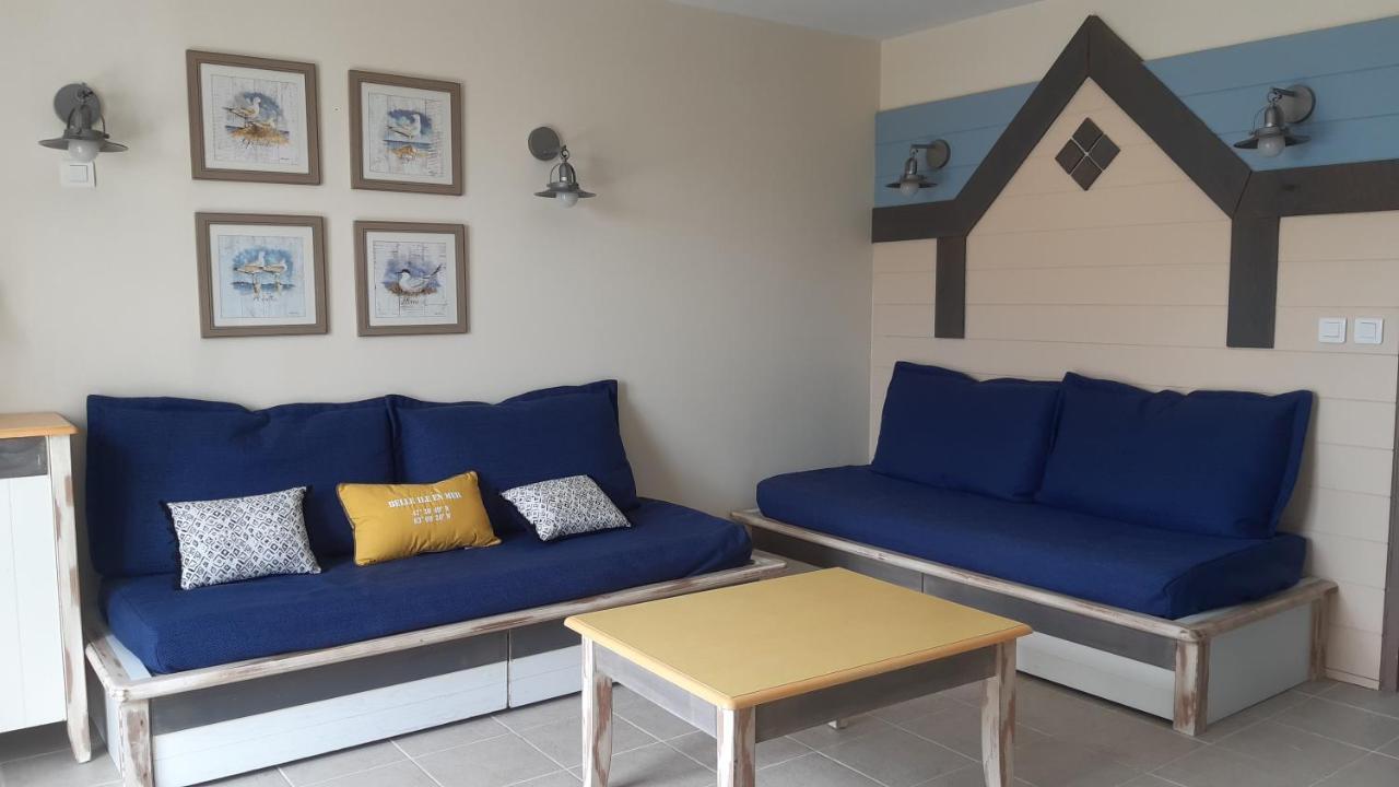 Maison De Vacances De 56 M2 Dans Residence Avec Piscine Chauffee Proche Plages Locmaria Bagian luar foto